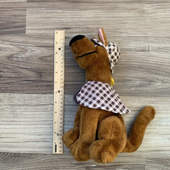 Scooby-Doo Sherlock Holmes Plush cartoon network collectible vintage scooby doll - Picture 2 of 9